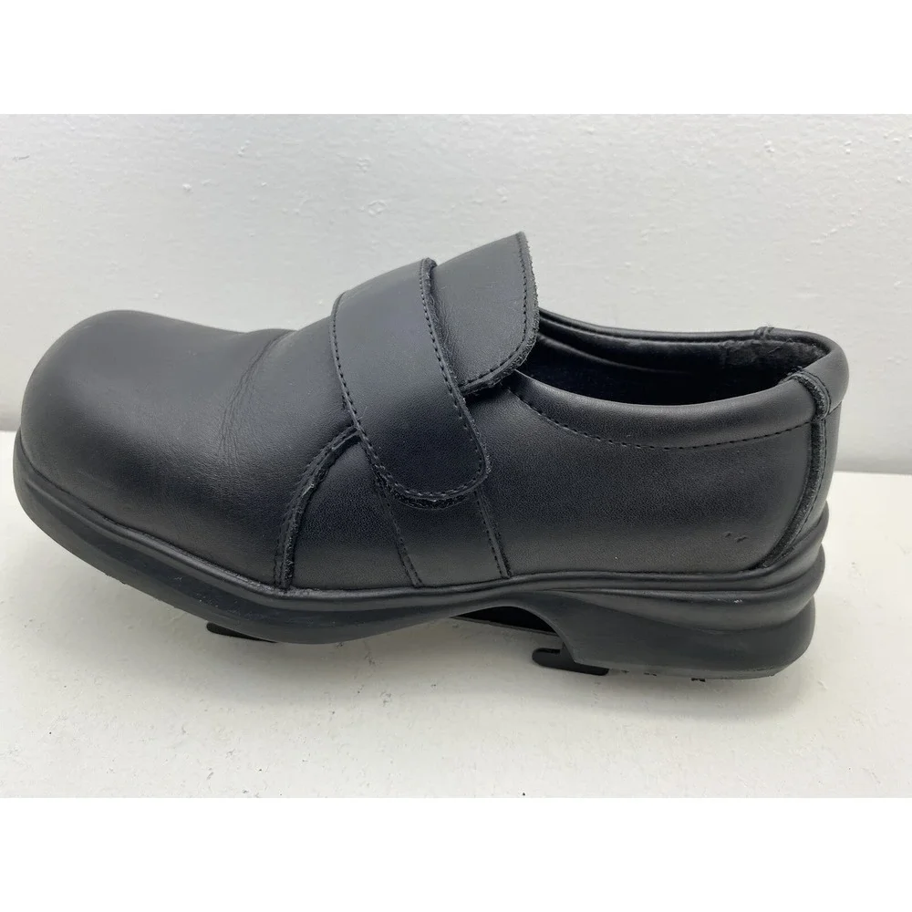 Red Wing Shoes 2413-05 Black Leather Steel Toe Slip On Work Shoes Mens 6.5 / W 8